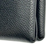 エルメス HERMES カルヴィデュオ U刻印 ブラック シルバー金具 エプソン メンズ カードケース