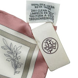 エルメス HERMES カレ45 DELLA CAVALLERIA ピンク シルク レディース スカーフ