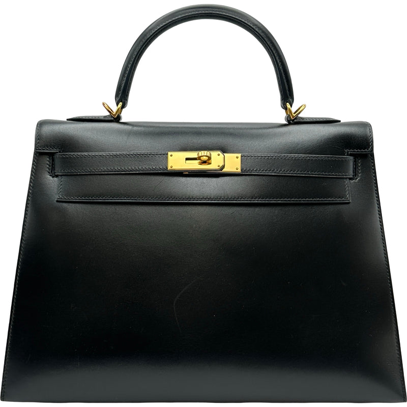 エルメス　空箱　バーキン30　ケリー28 ケリー32 HERMES エルメス HERMES ケリー32 □H刻 ブラック ゴールド金具 ボックス