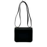 エルメス HERMES コンスタンス3ミニ ミロワール K刻印 ブラック ゴールド金具 タデラクト レディース ショルダーバッグ