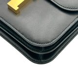 エルメス HERMES コンスタンス3ミニ ミロワール K刻印 ブラック ゴールド金具 タデラクト レディース ショルダーバッグ