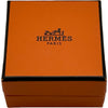 エルメス HERMES ポップHミニピアス オレンジ シルバー金具 エナメル アクセサリー