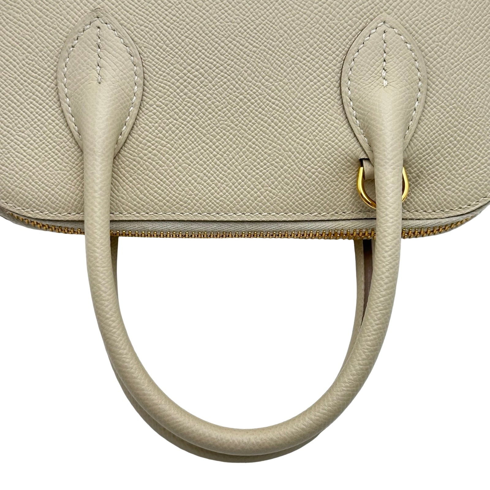 エルメス HERMES ボリード 1923 ミニ U刻印 クレ ゴールド金具