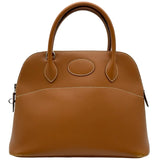 エルメス HERMES ボリード31 □L刻印 ゴールド シルバー金具 エプソン レディース ショルダーバッグ