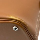 エルメス HERMES ボリード31 □L刻印 ゴールド シルバー金具 エプソン レディース ショルダーバッグ