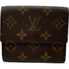 ルイ・ヴィトン LOUIS VUITTON ポルト モネ・ビエ カルト クレディ M61652 ブラウン モノグラム・キャンバス ユニセックス 二つ折り財布