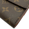 ルイ・ヴィトン LOUIS VUITTON ポルト モネ・ビエ カルト クレディ M61652 ブラウン モノグラム・キャンバス ユニセックス 二つ折り財布