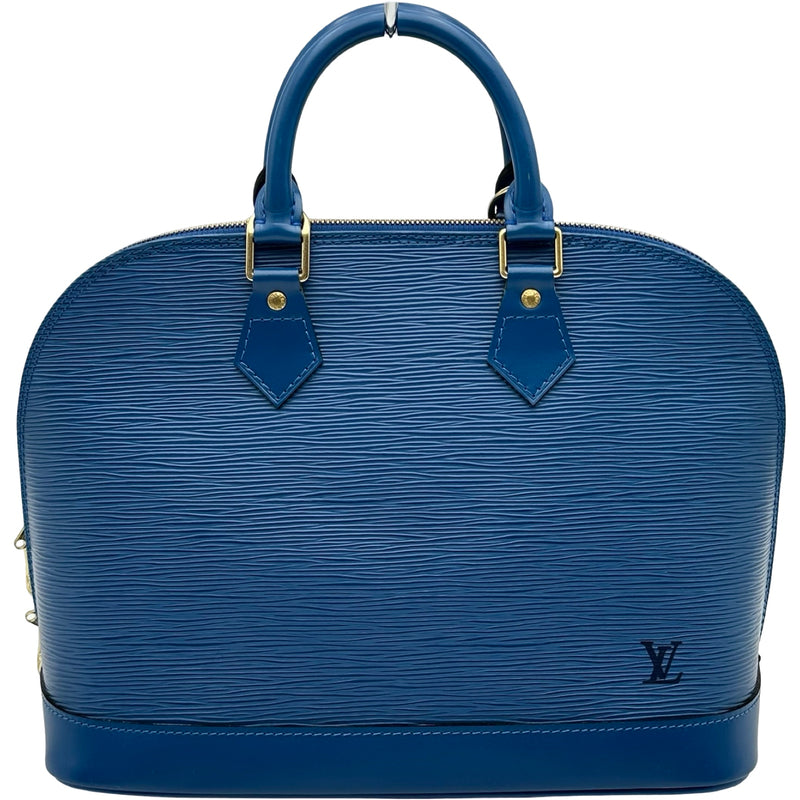 LOUIS VUITTON エピ アルマ ハンドバッグ ブルー ルイ・ヴィトン LOUIS VUITTON アルマ M52145 トレドブルー エピ