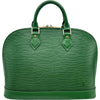 ルイ・ヴィトン LOUIS VUITTON アルマ M52144 ボルネオグリーン エピレザー レディース ハンドバッグ