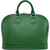 ルイ・ヴィトン LOUIS VUITTON アルマ M52144 ボルネオグリーン エピレザー レディース ハンドバッグ