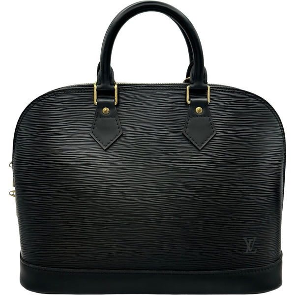 ルイ・ヴィトン LOUIS VUITTON アルマ M52142 ノワール エピ