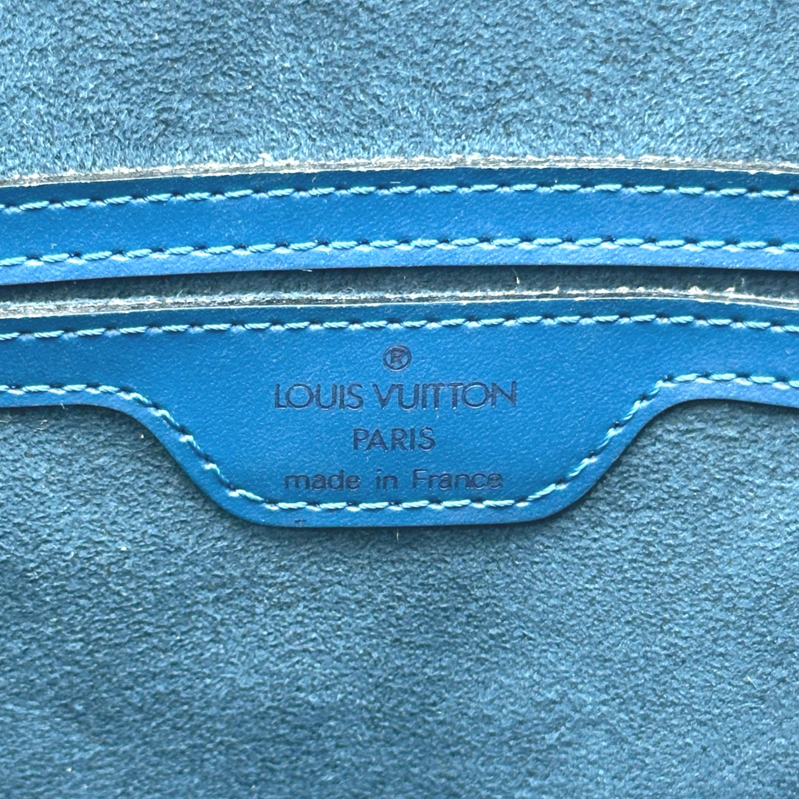 ルイ・ヴィトン LOUIS VUITTON サンジャック M52275 トレドブルー エピ