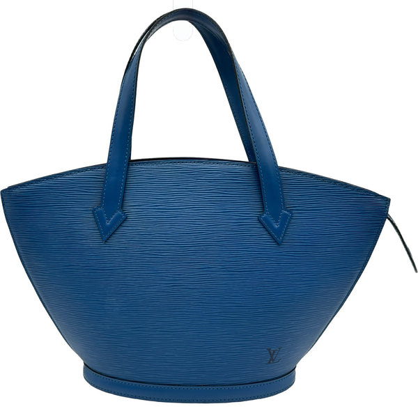 【美品】ルイヴィトン エピ サンジャック トレドブルー トートバッグM55265 ルイ・ヴィトン LOUIS VUITTON サンジャック M52275 トレドブルー エピ