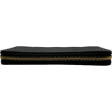 ルイ・ヴィトン LOUIS VUITTON ジッピー・ウォレット M61864 ノワール モノグラム・アンプラント レディース 長財布