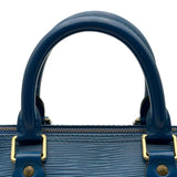 ルイ・ヴィトン LOUIS VUITTON スピーディ 25 M43015 トレドブルー エピ レディース ハンドバッグ