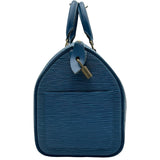 ルイ・ヴィトン LOUIS VUITTON スピーディ 25 M43015 トレドブルー エピ レディース ハンドバッグ