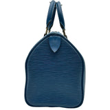 ルイ・ヴィトン LOUIS VUITTON スピーディ 25 M43015 トレドブルー エピ レディース ハンドバッグ