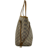 ルイ・ヴィトン LOUIS VUITTON ネヴァーフルMM N51107 アイボリー ダミエ・アズール レディース トートバッグ