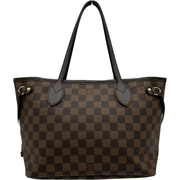ルイヴィトン ネヴァーフルPM ダミエ エベヌ N51109 ルイ・ヴィトン LOUIS VUITTON ネヴァーフルPM N51109 ブラウン ダミエ