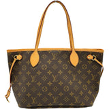 ルイ・ヴィトン LOUIS VUITTON ネヴァーフルPM M40155 ブラウン モノグラムキャンバス レディース トートバッグ