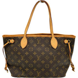 ルイ・ヴィトン LOUIS VUITTON ネヴァーフルPM M40155 ブラウン モノグラムキャンバス レディース トートバッグ