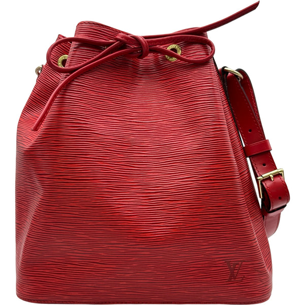 ルイヴィトン　ブドントゥ　マンシェット　シニアチュール　カフス　（レッド系） ルイ・ヴィトン LOUIS VUITTON プチノエ M44107 カスティリアンレッド