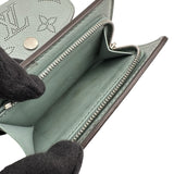 ルイ・ヴィトン LOUIS VUITTON ポルトフォイユ・イリスXS M69033 ヴェールラグーン マヒナ レディース 三つ折り財布