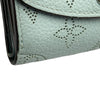 ルイ・ヴィトン LOUIS VUITTON ポルトフォイユ・イリスXS M69033 ヴェールラグーン マヒナ レディース 三つ折り財布