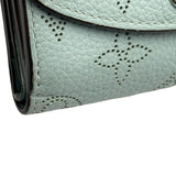 ルイ・ヴィトン LOUIS VUITTON ポルトフォイユ・イリスXS M69033 ヴェールラグーン マヒナ レディース 三つ折り財布