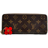 ルイ・ヴィトン LOUIS VUITTON ポルトフォイユ・クレマンス M62940 ブラウン モノグラム・キャンバス レディース 長財布