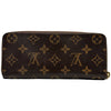 ルイ・ヴィトン LOUIS VUITTON ポルトフォイユ・クレマンス M62940 ブラウン モノグラム・キャンバス レディース 長財布