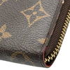 ルイ・ヴィトン LOUIS VUITTON ポルトフォイユ・クレマンス M62940 ブラウン モノグラム・キャンバス レディース 長財布