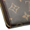 ルイ・ヴィトン LOUIS VUITTON ポルトフォイユ・クレマンス M62940 ブラウン モノグラム・キャンバス レディース 長財布