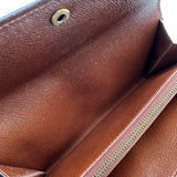ルイ・ヴィトン LOUIS VUITTON ポルト モネ・クレディ M61723 ブラウン モノグラム・キャンバス ユニセックス 長財布