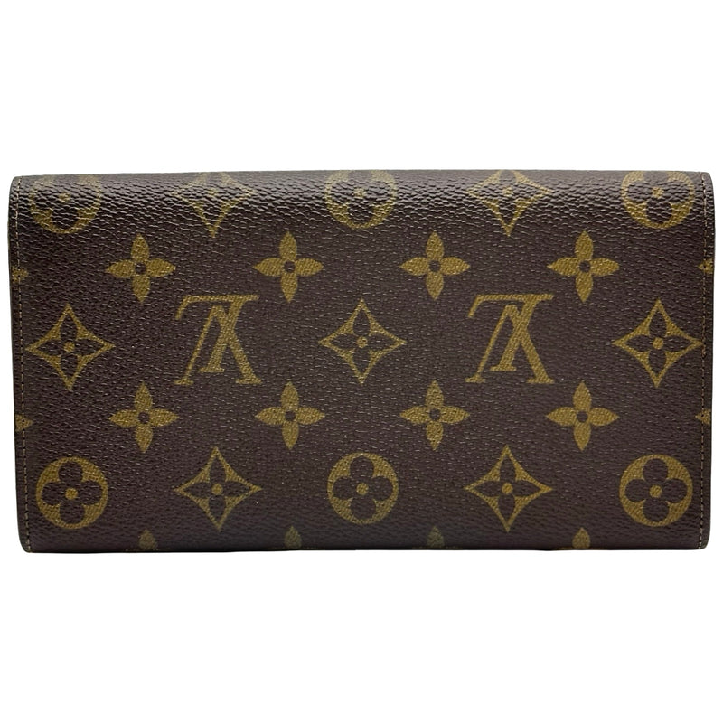 ルイ・ヴィトン LOUIS VUITTON ポルト モネ・クレディ M61723 ブラウン