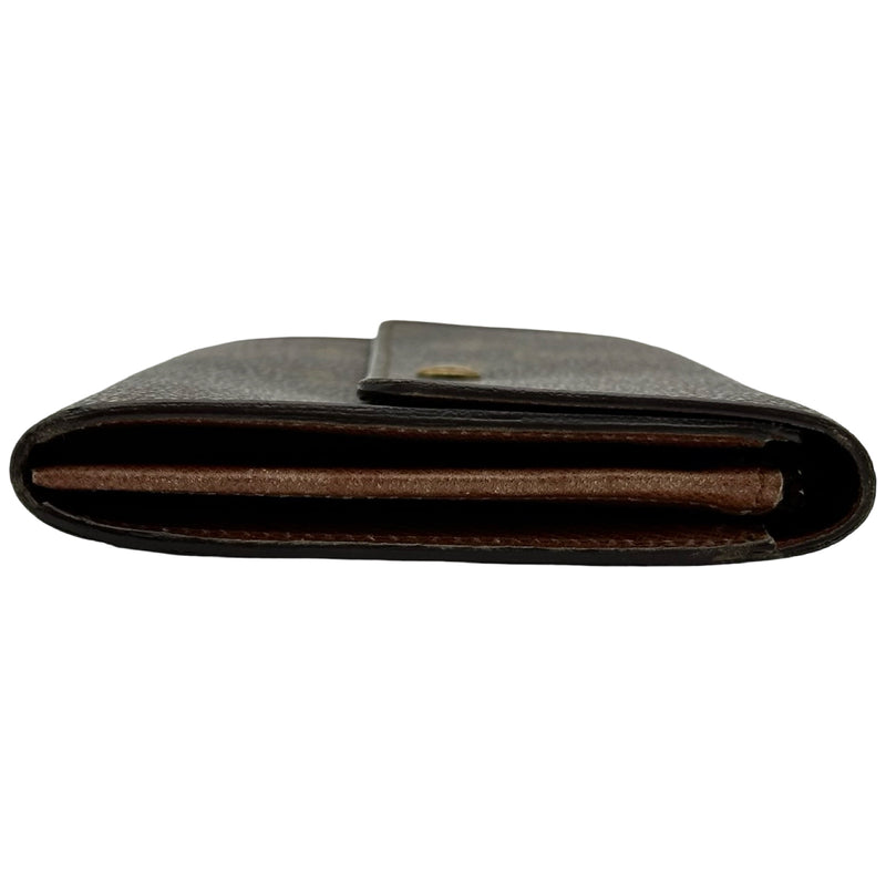 ルイ・ヴィトン LOUIS VUITTON ポルト モネ・クレディ M61723 ブラウン