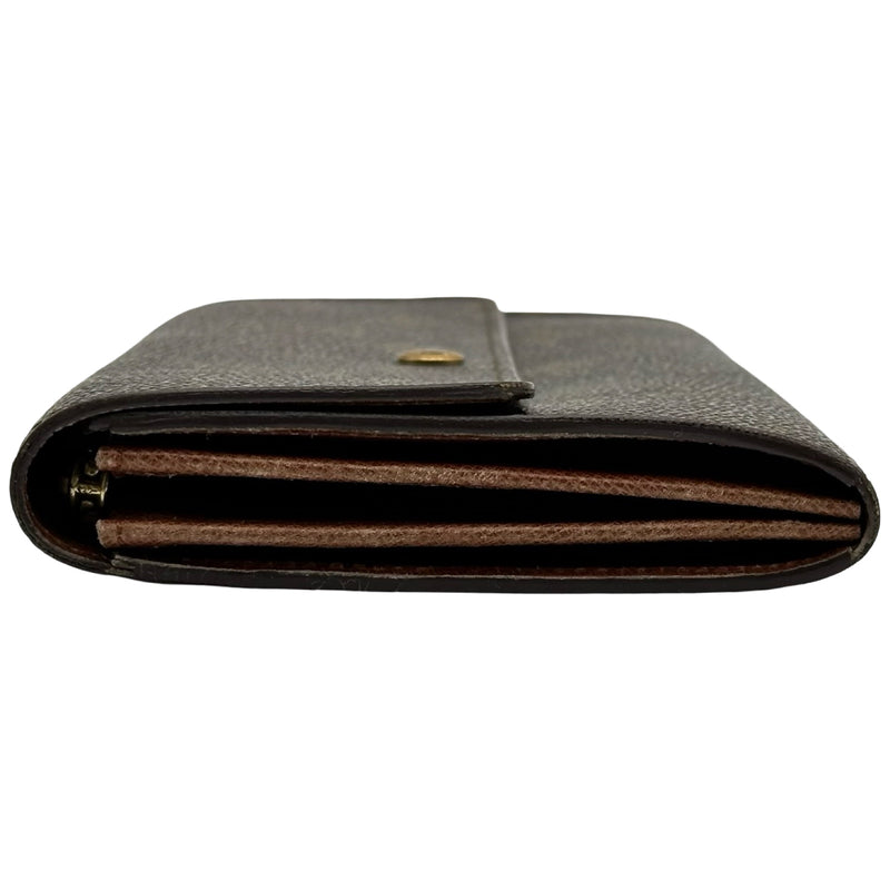 ルイ・ヴィトン LOUIS VUITTON ポルト モネ・クレディ M61723 ブラウン