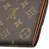 ルイ・ヴィトン LOUIS VUITTON ポルト モネ・クレディ M61723 ブラウン モノグラム・キャンバス ユニセックス 長財布