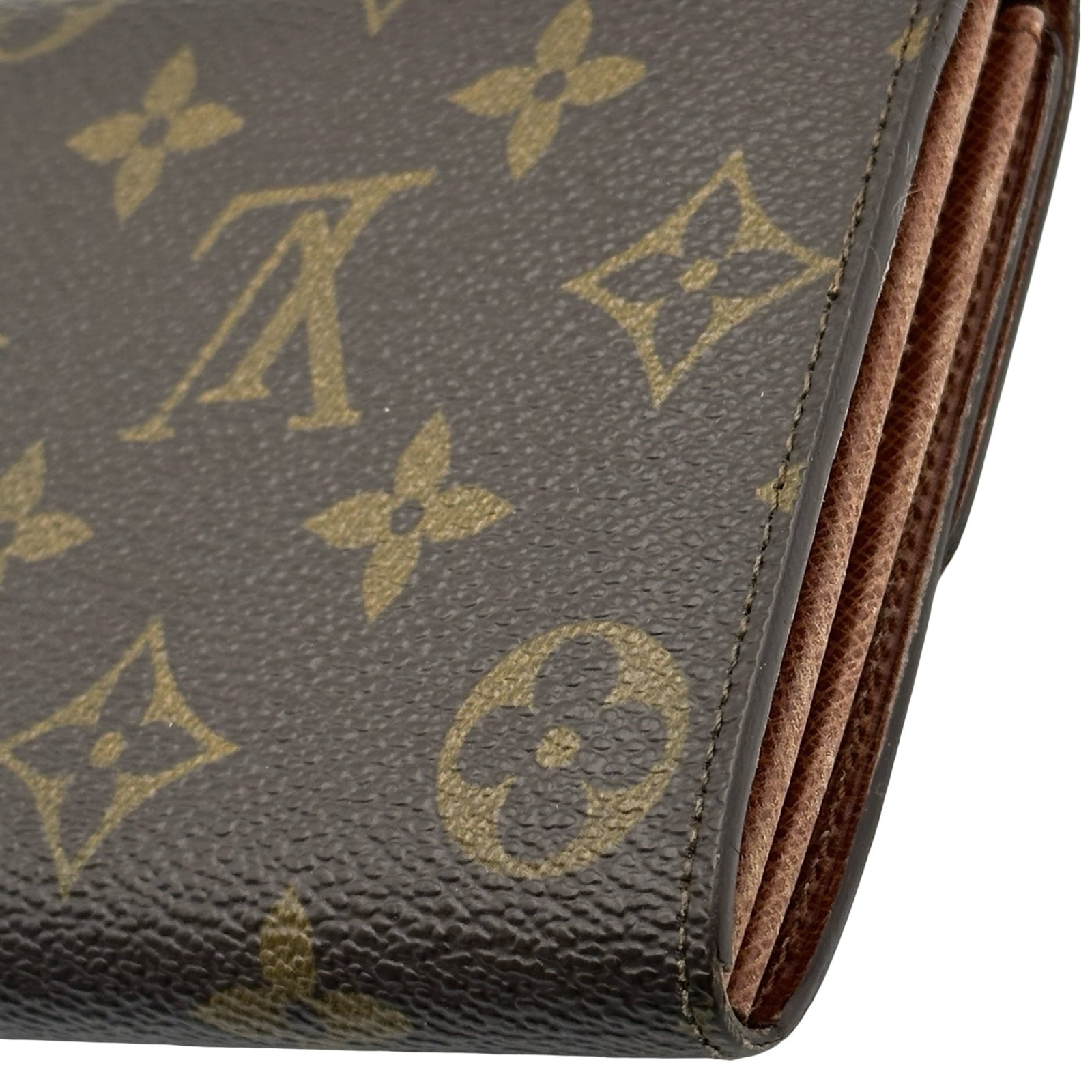 ルイ・ヴィトン LOUIS VUITTON ポルト モネ・クレディ M61723 ブラウン