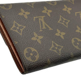 ルイ・ヴィトン LOUIS VUITTON ポルト モネ・クレディ M61723 ブラウン モノグラム・キャンバス ユニセックス 長財布