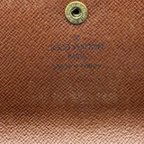 ルイ・ヴィトン LOUIS VUITTON ポルト モネ・クレディ M61723 ブラウン モノグラム・キャンバス ユニセックス 長財布