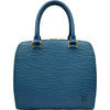 ルイ・ヴィトン LOUIS VUITTON ポンヌフ M52055 トレドブルー エピレザー レディース ハンドバッグ