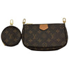 ルイ・ヴィトン LOUIS VUITTON ミュルティ・ポシェット・アクセソワール M44813 ブラウン モノグラム・キャンバス レディース ショルダーバッグ