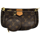 ルイ・ヴィトン LOUIS VUITTON ミュルティ・ポシェット・アクセソワール M44813 ブラウン モノグラム・キャンバス レディース ショルダーバッグ