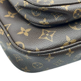 ルイ・ヴィトン LOUIS VUITTON ミュルティ・ポシェット・アクセソワール M44813 ブラウン モノグラム・キャンバス レディース ショルダーバッグ