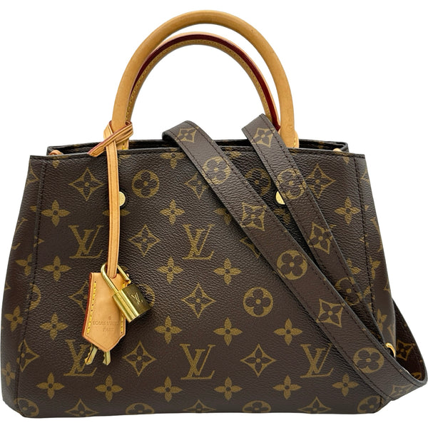 Louis Vuitton モノグラム ショルダーバッグ　モンテーニュBB ルイ・ヴィトン LOUIS VUITTON モンテーニュBB M41055 ブラウン