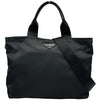 プラダ PRADA 2WAY ハンドバッグ ブラック ナイロン レディース ショルダーバッグ