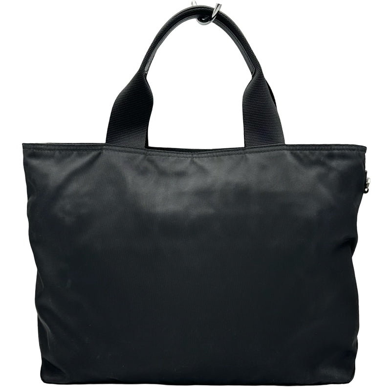 プラダ PRADA 2WAY ハンドバッグ ブラック ナイロン レディース