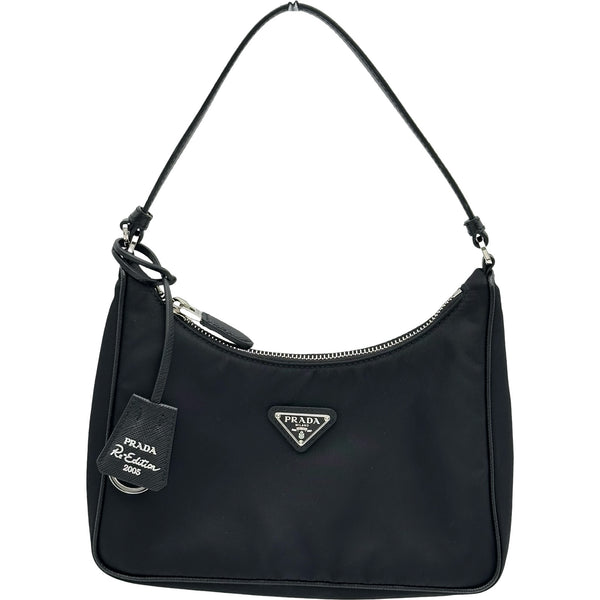 プラダ PRADA Re-Edition ミニバッグ 1N204M ブラック リナイロン
