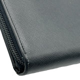 プラダ PRADA コンパクトウォレット ブラック サフィアーノレザー レディース 二つ折り財布